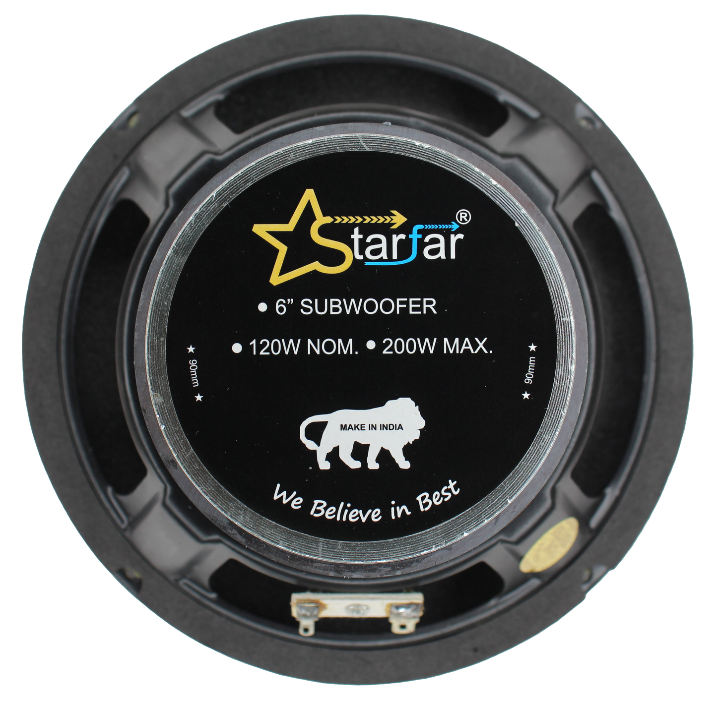 Starfar 6 inches Subwoofer|Back Side