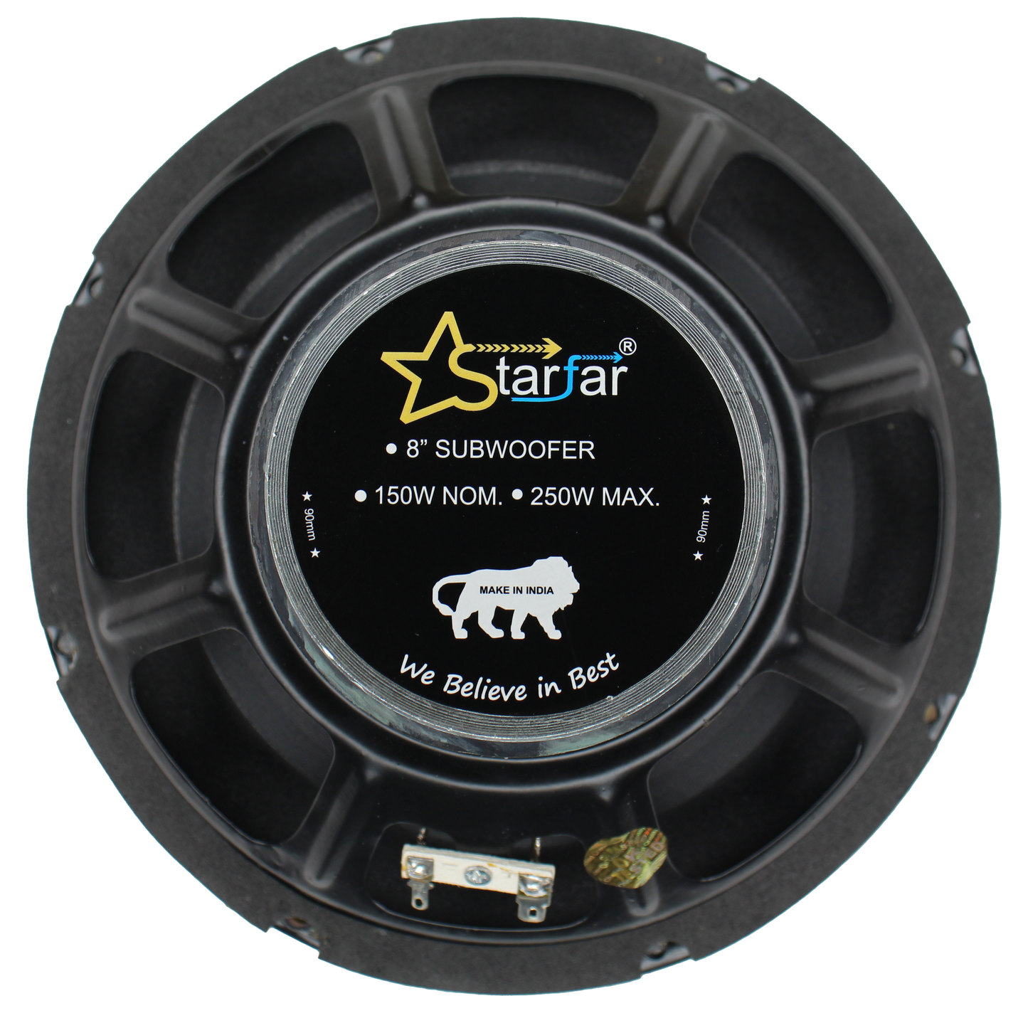 Starfar 8 inches Subwoofer|Back Side